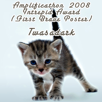 twasadark wins the intrepid award!