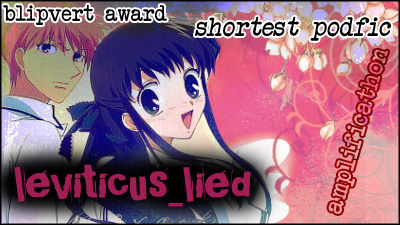leviticus_lied wins the blipvert award!